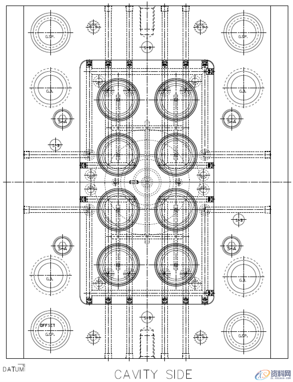 塑胶模具设计：大瓶盖特殊斜顶注塑模设计方法,模具设计,塑胶,第2张