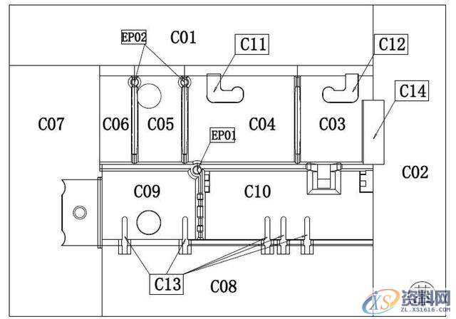 塑胶模具设计之模压支架注塑模,模具设计,塑胶,第7张