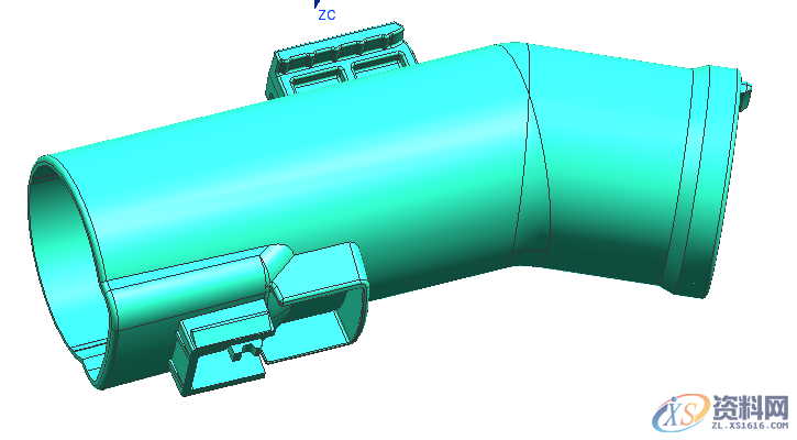 塑胶模具设计:巧夺天工的吸尘器弯管模具结构剖析,模具设计,第2张 塑胶模具设计:巧夺天工的吸尘器弯管模具结构剖析,模具设计,第2张