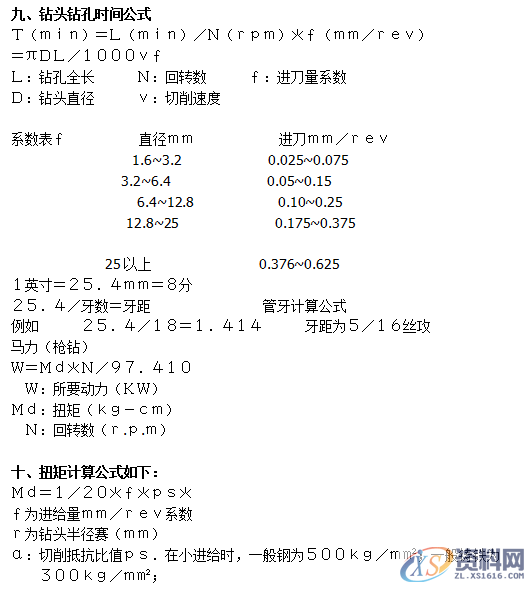 CNC加工中心常用计算公式,公式,常用,计算,第5张