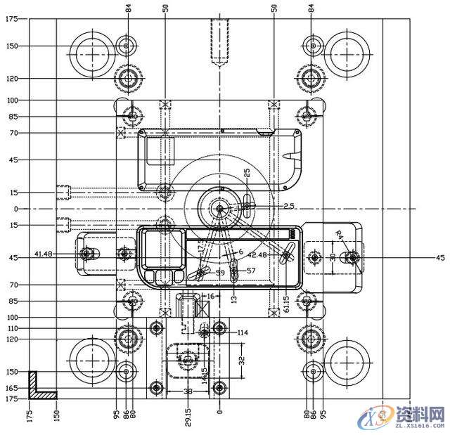精细塑胶模具设计:掌上键盘外壳注射模设计技巧总结,模具设计,塑胶,第4张 精细塑胶模具设计:掌上键盘外壳注射模设计技巧总结,模具设计,塑胶,第4张