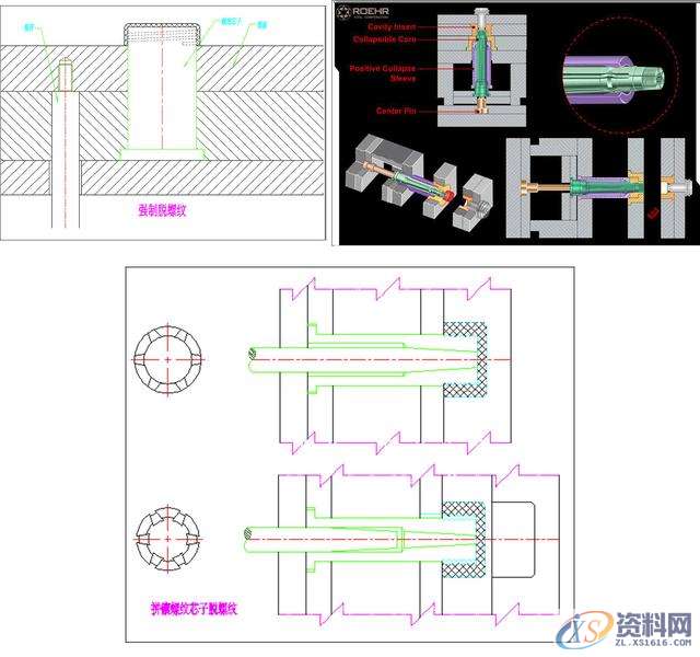 塑胶模具设计之螺纹设计教程,模具设计,螺纹,塑胶,第1张 塑胶模具设计之螺纹设计教程,模具设计,螺纹,塑胶,第1张