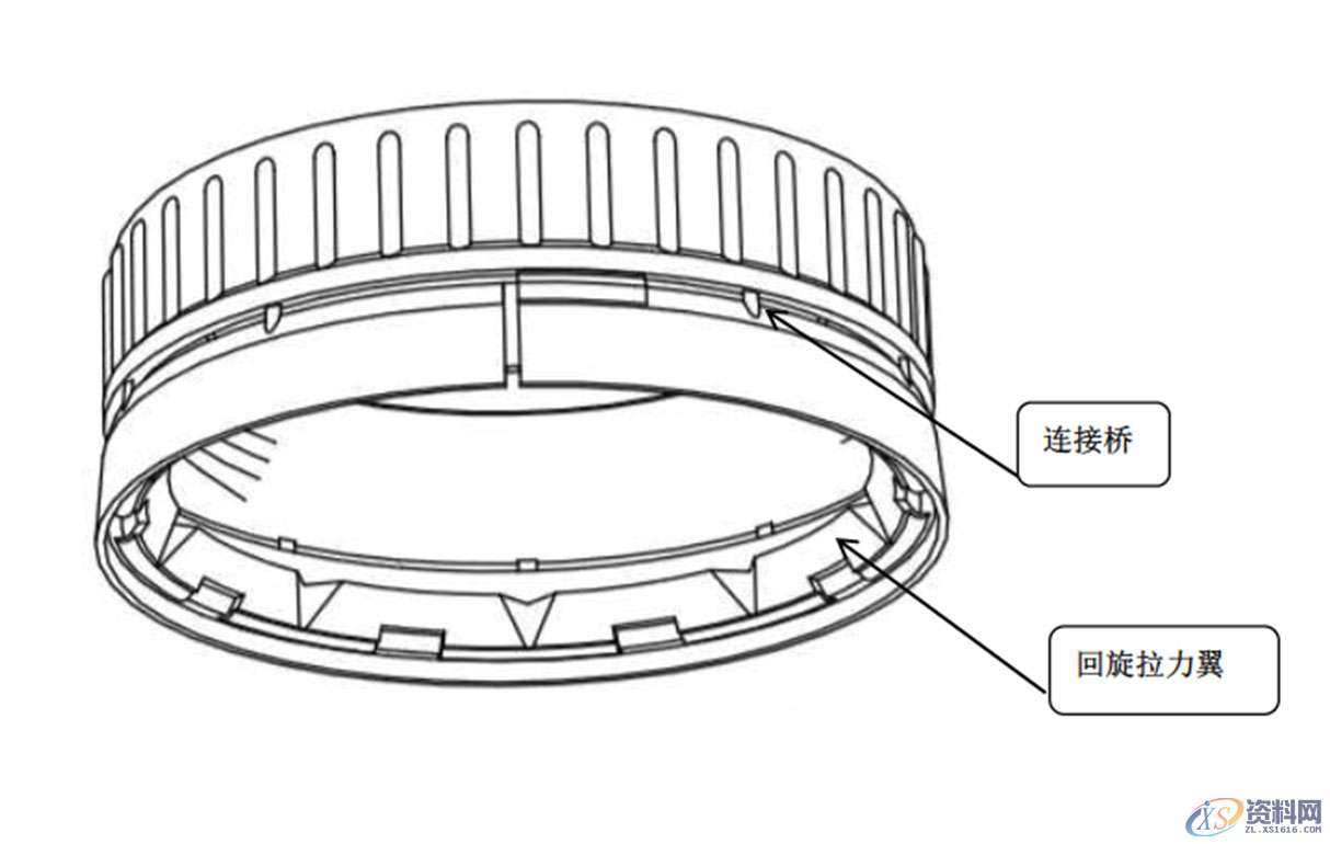 塑胶模具设计：防盗螺纹瓶盖的设计方法,模具设计,螺纹,塑胶,第2张