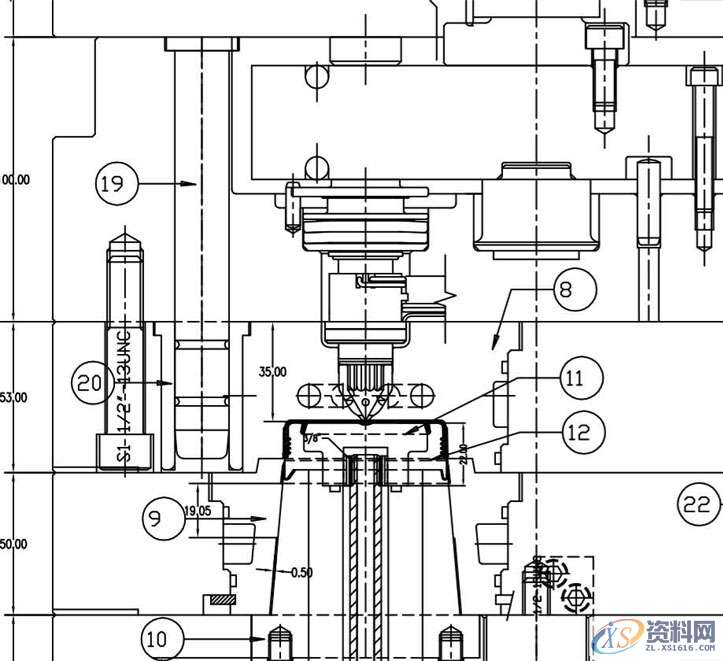 塑胶模具设计:防盗螺纹瓶盖的设计方法,模具设计,螺纹,塑胶,第6张 塑胶模具设计:防盗螺纹瓶盖的设计方法,模具设计,螺纹,塑胶,第6张