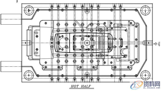 镶件拆分式注塑模具设计:复杂的吸尘器上盖设计,模具设计,注塑,第3张 镶件拆分式注塑模具设计:复杂的吸尘器上盖设计,模具设计,注塑,第3张