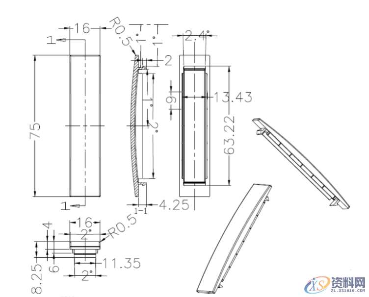 注塑模具设计之精密仪器的透明窗口设计方案，附图纸参考,模具设计,图纸,注塑,第1张