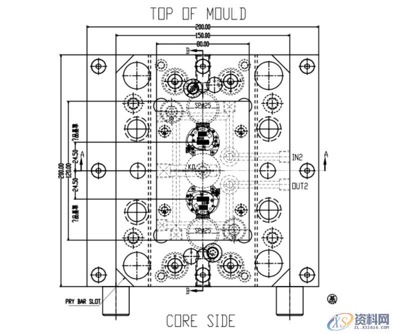 塑胶模具设计之最难设计的液晶支架模具设计方法,模具设计,塑胶,第7张 塑胶模具设计之最难设计的液晶支架模具设计方法,模具设计,塑胶,第7张