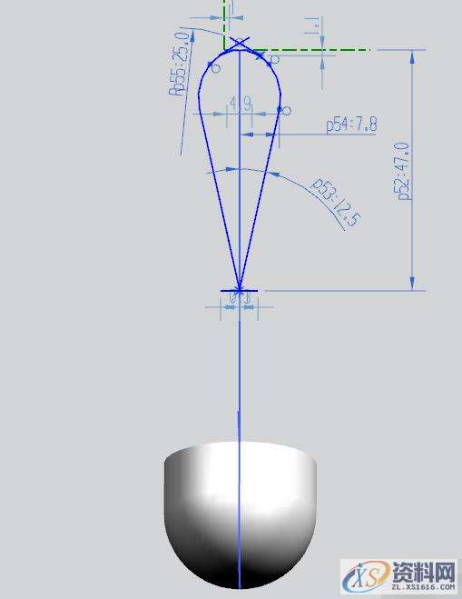 UG建模绘制羽毛球方法,步骤,设计培训,第5张 UG建模绘制羽毛球方法,步骤,设计培训,第5张