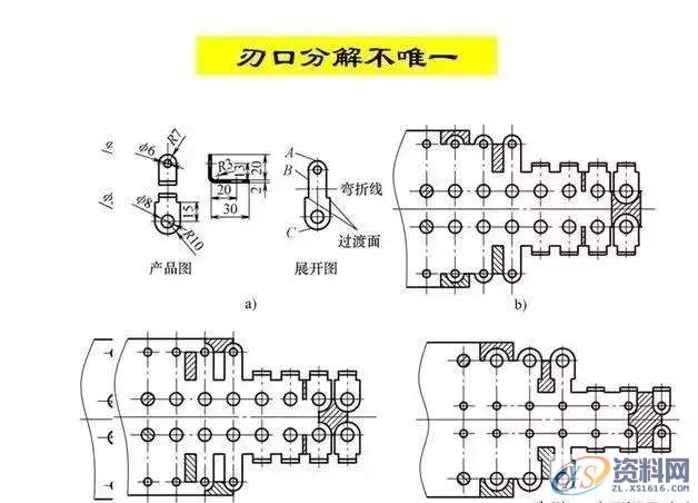 连续模料带、刀口划分技巧,技巧,第16张 连续模料带、刀口划分技巧,技巧,第16张