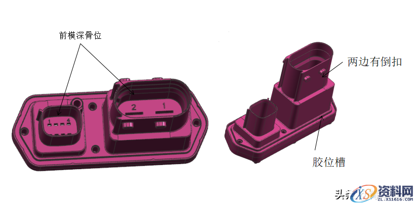 塑胶模具设计--经典前模行位与前模退镶件位结构解析,塑胶模具设计--经典前模行位与前模退镶件位结构解析,模具设计,塑胶,结构,经典,第1张