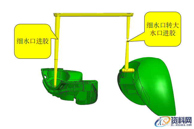 塑胶模具设计-经典的前模斜顶加后模先复位结构解析,模具设计,塑胶,结构,第2张 塑胶模具设计-经典的前模斜顶加后模先复位结构解析,塑胶模具设计-经典的前模斜顶加后模先复位结构解析,模具设计,塑胶,结构,第2张