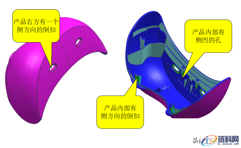 塑胶模具设计-经典的前模斜顶加后模先复位结构解析,模具设计,塑胶,结构,第5张 塑胶模具设计-经典的前模斜顶加后模先复位结构解析,塑胶模具设计-经典的前模斜顶加后模先复位结构解析,模具设计,塑胶,结构,第5张