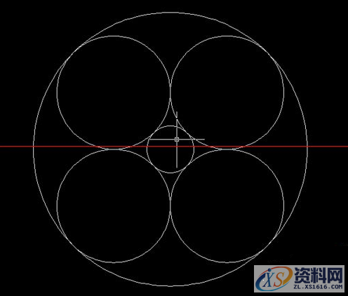 告诉你CAD中一个大圆和几个小圆相切的操作步骤,相切,培训,设计培训,电商,第4张 告诉你CAD中一个大圆和几个小圆相切的操作步骤,CAD中一个大圆和几个小圆相切的操作步骤,相切,培训,设计培训,电商,第4张