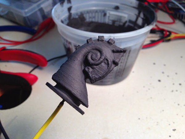 一种为3D打印作品镀铜/银的简单方法(图文教程),打印,可以,电镀,第4张 一种为3D打印作品镀铜/银的简单方法(图文教程),一种为3D打印作品镀铜/银的简单方法,打印,可以,电镀,第4张