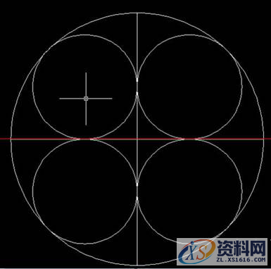 告诉你CAD中一个大圆和几个小圆相切的操作步骤,相切,培训,设计培训,电商,第3张 告诉你CAD中一个大圆和几个小圆相切的操作步骤,CAD中一个大圆和几个小圆相切的操作步骤,相切,培训,设计培训,电商,第3张