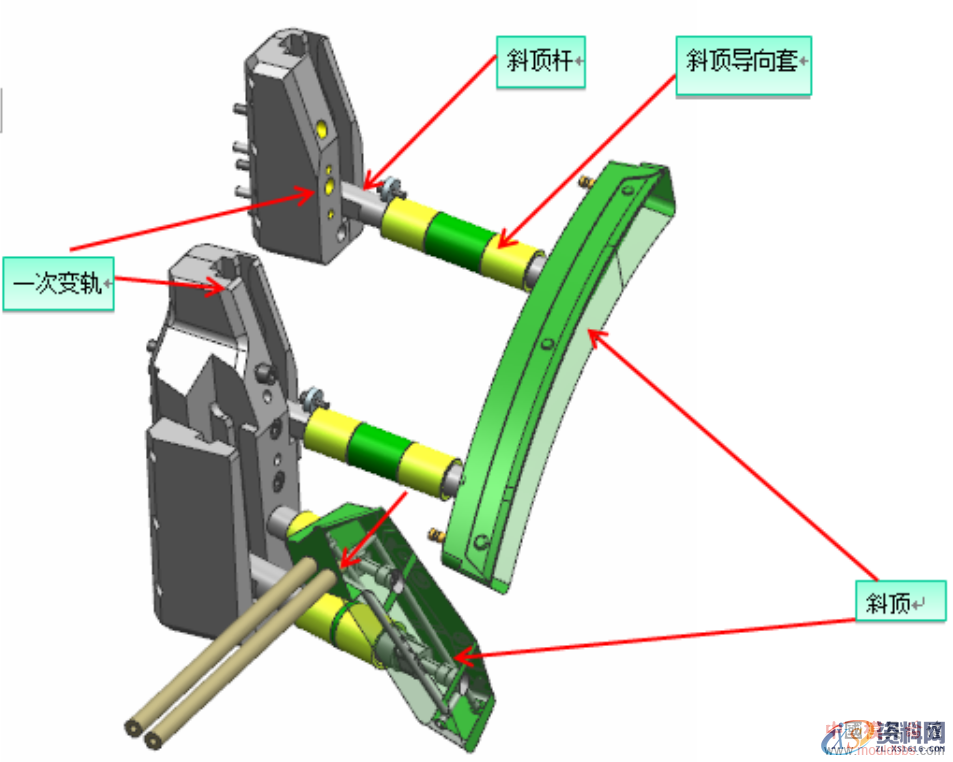 汽车前保险杠内分型结构介绍,分型,结构,第3张 汽车前保险杠内分型结构介绍,汽车前保险杠内分型结构介绍,分型,结构,第3张