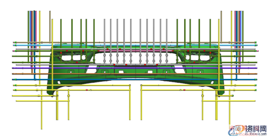 汽车前保险杠内分型结构介绍,分型,结构,第12张 汽车前保险杠内分型结构介绍,汽车前保险杠内分型结构介绍,分型,结构,第12张