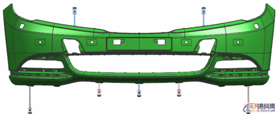汽车前保险杠内分型结构介绍,分型,结构,第8张 汽车前保险杠内分型结构介绍,汽车前保险杠内分型结构介绍,分型,结构,第8张