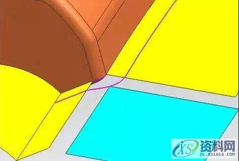 模具外环转角不设计,多种分型方法分享给你!,分型,模具,第5张 模具外环转角不设计,多种分型方法分享给你!,分型,模具,第5张