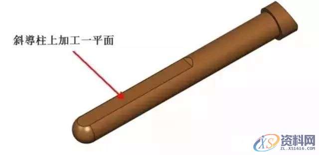 天线共塑，行位先复位经典巧妙模具结构,天线共塑，行位先复位经典巧妙模具结构,塑件,模具设计,第8张