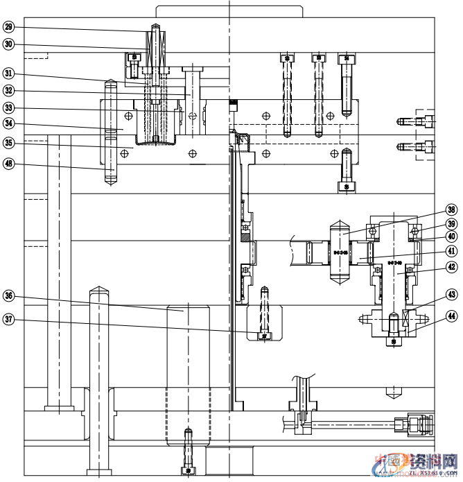 全网首发:蝴蝶结翻盖注射模设计,第7张 全网首发:蝴蝶结翻盖注射模设计,全网首发:蝴蝶结翻盖注射模设计,第7张