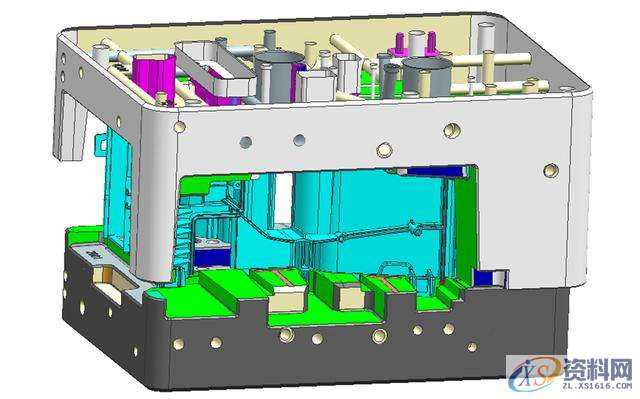 UG汽车模具设计:汽车空调壳体结构解析,建议收藏,模具设计,结构,第5张 UG汽车模具设计:汽车空调壳体结构解析,建议收藏,模具设计,结构,第5张