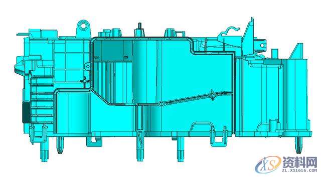 UG汽车模具设计:汽车空调壳体结构解析,建议收藏,模具设计,结构,第2张 UG汽车模具设计:汽车空调壳体结构解析,建议收藏,模具设计,结构,第2张