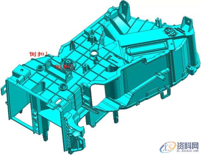 UG汽车模具设计:汽车空调壳体结构解析,建议收藏,模具设计,结构,第6张 UG汽车模具设计:汽车空调壳体结构解析,建议收藏,模具设计,结构,第6张