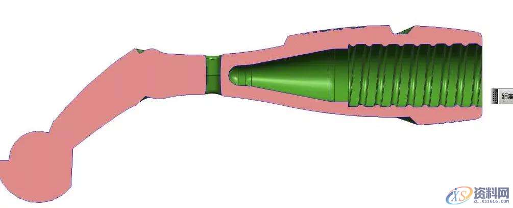 模具设计:螺纹侧抽芯加油缸抽出3D图,值得收藏,油缸,模具设计,螺纹,第1张 模具设计:螺纹侧抽芯加油缸抽出3D图,值得收藏,油缸,模具设计,螺纹,第1张