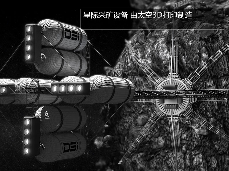 3D打印疯狂想象力美图(图文教程),打印,第17张 3D打印疯狂想象力美图(图文教程),这个疯狂的梦想是:现在太空安装3D打印机,然后打印出小的采矿飞船,用小的采矿设备采矿,进而熔炼,有了材料以后3D打印大型的3D打印设备,如此循环,矿越来越多,设备越来越大,大型太空母舰都可以直接在太空打印生成了!,打印,第17张