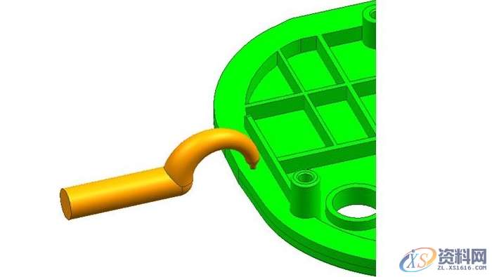 UG快速画牛角进胶的绝招,第5张 UG快速画牛角进胶的绝招,第5张