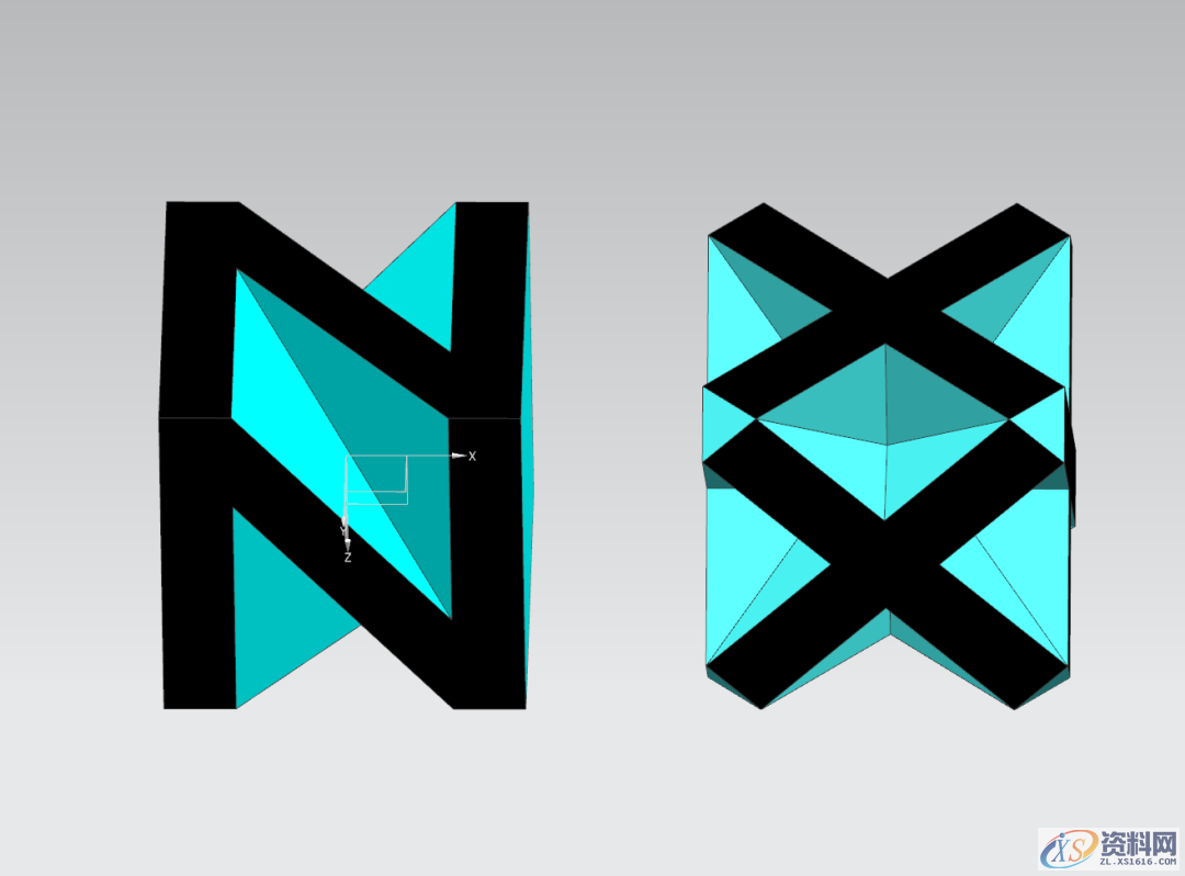 UG教学:绘制一个三维立体字母NX模型,三维,绘制,立体,模型,第1张 UG教学:绘制一个三维立体字母NX模型,三维,绘制,立体,模型,第1张