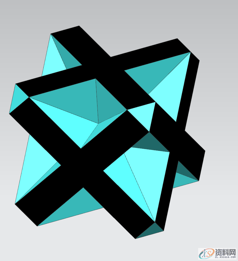 UG教学:绘制一个三维立体字母NX模型,三维,绘制,立体,模型,第12张 UG教学:绘制一个三维立体字母NX模型,三维,绘制,立体,模型,第12张