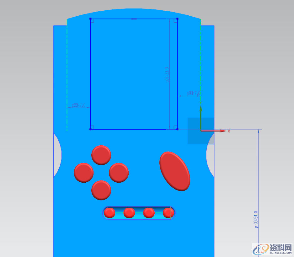 UG教学:建一个掌上游戏机,一个,第16张 UG教学:建一个掌上游戏机,一个,第16张