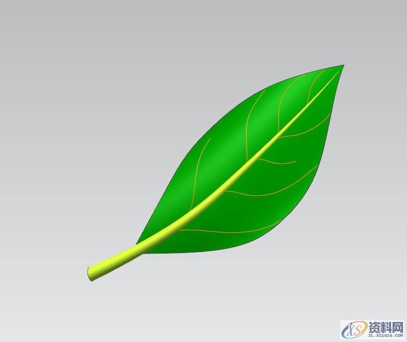 用UG画树叶的叶子,这种方法值得一学!,第16张 用UG画树叶的叶子,这种方法值得一学!,第16张