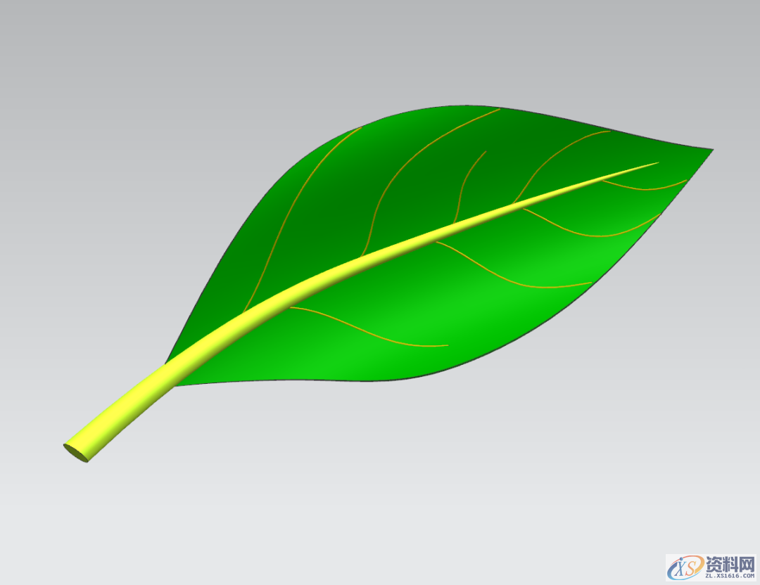 用UG画树叶的叶子,这种方法值得一学!,第1张 用UG画树叶的叶子,这种方法值得一学!,第1张