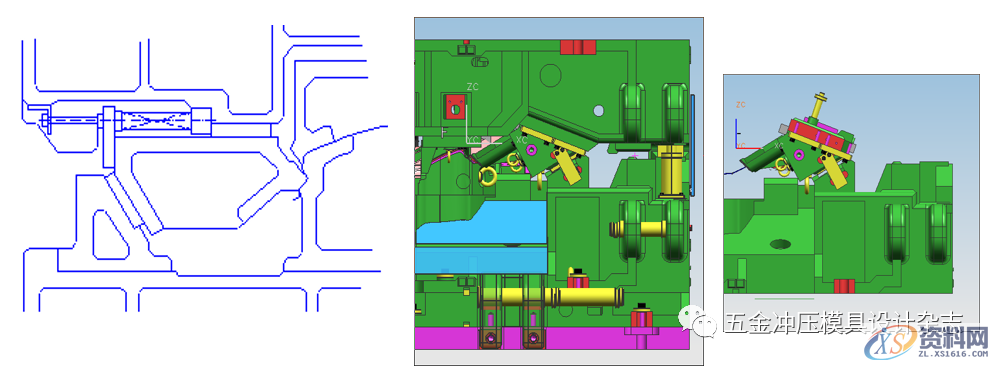 大型模具公司内部培训资料，汽车模具中斜楔模具结构简介,大型模具公司内部培训资料，汽车模具中斜楔模具结构简介,模具,结构,第16张