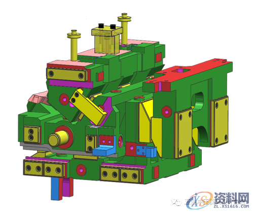 大型模具公司内部培训资料，汽车模具中斜楔模具结构简介,大型模具公司内部培训资料，汽车模具中斜楔模具结构简介,模具,结构,第19张
