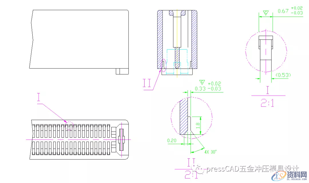 基础知识“机械制图简介”第一角法与第三角法,第一章：基础知识“机械制图简介”第一角法与第三角法,视图,投影,零件,第12张