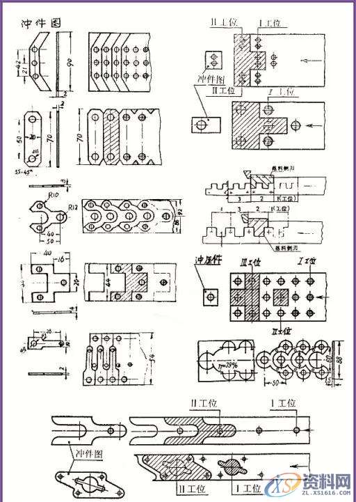 「模具技术」五金冲压连续模具的排样技术,工位,冲模,冲压,第6张 「模具技术」五金冲压连续模具的排样技术,「模具技术」五金冲压连续模具的排样技术,工位,冲模,冲压,第6张