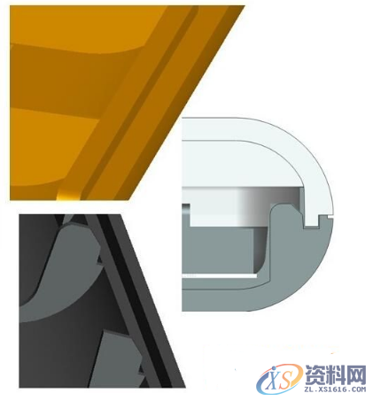 PROE产品结构设计——止口与美工线设计,PROE产品结构设计——止口与美工线设计,间隙,限位,设计,结构,第3张