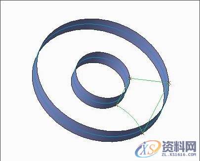 Pro/E产品设计：电风扇扇叶的设计方法Pro/E产品设计：电风扇扇叶的设计方法,设计培训,圆柱,一个,第6张