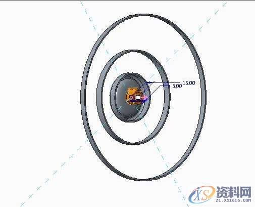 Pro/E产品设计电风扇挡风圈的设计方法,建议收藏,设计培训,拉伸,培训,第6张 Pro/E产品设计电风扇挡风圈的设计方法,建议收藏,设计培训,拉伸,培训,第6张