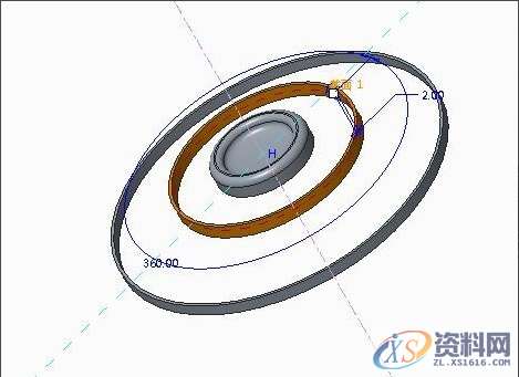 Pro/E产品设计电风扇挡风圈的设计方法,建议收藏,设计培训,拉伸,培训,第5张 Pro/E产品设计电风扇挡风圈的设计方法,建议收藏,设计培训,拉伸,培训,第5张