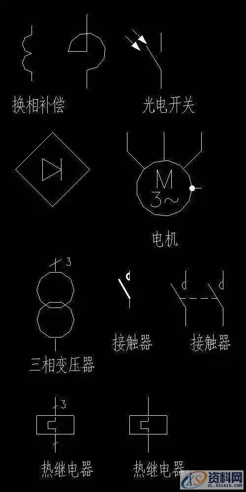 想做电控自动化？先学会CAD电气制图标准图形！,想干工控自动化？先学会CAD电气制图标准图形吧！,制图,第9张