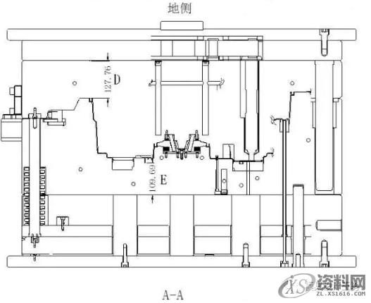汽车前大灯模具设计,汽车前大灯模具设计,塑件,模具,设计,分型,定位,第12张