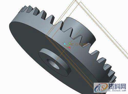 Pro/E产品设计之绘制齿轮的步骤,设计培训,绘制,图示,培训,曲面,第7张 Pro/E产品设计之绘制齿轮的步骤,设计培训,绘制,图示,培训,曲面,第7张