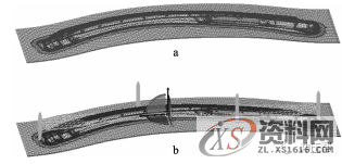 热冲压成型--CAE分析实例,干货满满!,板料,零件,成形,如图,工艺,第5张 热冲压成型--CAE分析实例,干货满满!,板料,零件,成形,如图,工艺,第5张