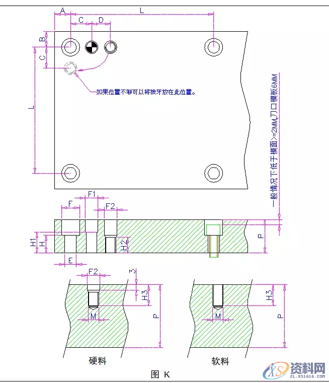 晒晒一线模具制造工厂对模板厚度使用与螺丝、销钉、拔牙使用标准 ...,晒晒一线模具制造工厂对模板厚度使用与螺丝、销钉、拔牙使用标准,螺丝,模板,第5张