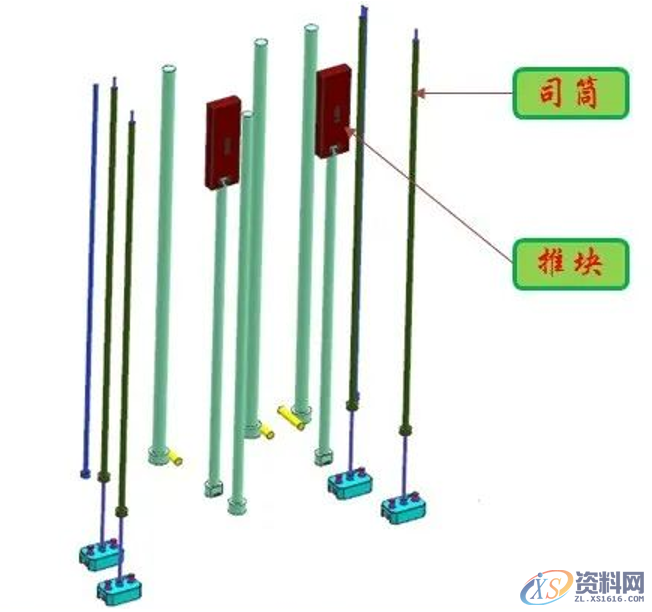 一套经典内倒扣模具结构，非常详细！！！,模具,结构,经典,第9张